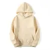 2025 Nuevo Modelo Marca Independiente de Comercio Exterior Sudadera Suelta y Cómoda Sudadera con Capucha Retro Color Sólido Estilo Liso