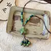 Nuevo Collar de Mariposa de Estilo Étnico Chino para Mujer, Cadena de Suéter Bohemia Retro Zen, Cadena de Cuello de Diseño Nicho