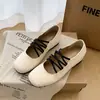 Nuevos Zapatos de Charol Versátiles de Tira Cruzada para Mujer Mary Jane con Correa, Boca Poco Profunda, Suela Suave, Zapatos de Charol Retro Francés Verano 2026