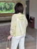 Ropa con Capucha Ligera de Protección Solar Estilo Coreano Talla Grande Inno para Mujer Verano 2026 Nueva Chaqueta Holgada con Efecto Adelgazante 234841
