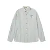 Magic Bear 2026 Otoño Nueva Camisa Rayada Retro Americana Manga Larga Camisa Jacquard Vintage Estilo Medieval
