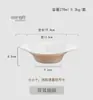 Tigela dupla com tampa de cerâmica para sopa atacado prato pequeno para culinária japonesa e coreana tigela de kimchi tigela de arroz para bebê