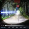 Lanterna de Alta Intensidade Modelo Novo Transfronteiriça para Uso Externo, Iluminação de Longo Alcance Multifuncional, Luz de Trabalho a Laser Branca, Luz Lateral com Múltiplas Fontes de Luz