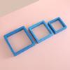 Caja Transparente de Suspensión PE Joyería Collar Aretes Accesorios Caja de Embalaje para Regalo Caja de Almacenamiento Caja para Anillos Promoción