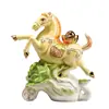 Figuras de Caballos de Estilo Chino Nuevas al por Mayor para Decoración de Oficinas y Gabinetes de Vino, Regalos de Inauguración, Regalos de Inauguración de Casa