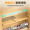 Zapatero divisor en capas zapatero retráctil organizador de zapatos para ahorrar espacio mueble artefacto para almacenamiento de zapatos soporte para zapatos incorporado estante en capas