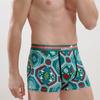 2024 nueva ropa interior tipo bóxer de algodón con estampado para hombre, estilo chino, transpirable, de cuatro esquinas, de moda, para hombre, una generación de cabello