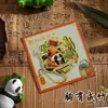 Marcador de Página Panda Feito Sob Medida em Estilo Antigo, Marcador de Página Exquisito de Metal Latão, Estilo Chinês Clássico, Recompensa para Toda a Turma, Presente para Alunos