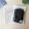 Saco de embalagem para leggings saco com zíper para roupa íntima térmica meia-calça de seda saco composto meio e grande para roupas saco de impressão atacado