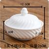 Olla de Cerámica Comercial Shaxian con Tapa para Una Persona Vajilla Dorada Moon Center Suplemento Olla de Sopa de Porcelana Fina