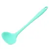 Nuevo set mini de silicona para cocina, sartén antiadherente de una sola pieza, espátula de silicona, espátula, herramientas para hornear color oro rosa
