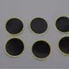 Parche de espuma para llanta de bicicleta negro de 25 mm sin pegamento, kit de herramientas de reparación de llantas de bicicleta de montaña