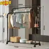 Colgador de Montaje Sencillo para Armario Hogar Habitación Armario Dormitorio Piso Dormitorio Balcón Colgador de Pie Vertical