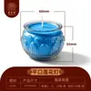 Lâmpadas de Manteiga com Boca Plana e Design de Lótus para Oferta a Buda, Sem Fumaça e Sem Cheiro, Lâmpadas Duradouras para Oferta Diante de Buda, Velas de Manteiga para Uso Doméstico