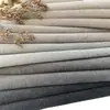 Tecido de Sofá Liso de Chenille F305 Camada Única Não Composto em Estoque, Tecido para Almofadas, Tecido para Almofadas de Assento, Material para Almofadas de Sofá