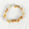 Gema de Cristal Natural Pulsera de Cristal Blanco Amatista Pulsera Irregular Joyería Decoración Personalizada Fabricante Mayorista
