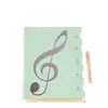 Pasta de partitura multifuncional, livro de partituras não reflexivo, pasta de armazenamento e encadernação de documentos de escritório, atacado diretamente da fábrica de origem