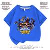 Camiseta de Manga Curta de Algodão para Crianças Stickman Clothing Verão Novo Estilo Meninos Manga Meia-Manga Camisa Básica Estilosa para Estudantes Tendência 2