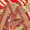 Funda de sofá con ambiente navideño, adecuada para todas las estaciones, manta de sofá festiva roja, funda de sofá decorativa de alta gama, cobertura total