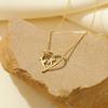 Collar Banyan Tree S925 de plata con 26 letras en inglés Love Rose, cadena de clavícula ligera y lujosa para mujer, regalo para el Día de la Madre