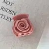 Nuevo Estilo Pinza para el Cabello de Flor de Rosa, Pasador Floral de Acetato de Alta Gama, Pinza de Tiburón Fresca y Dulce, Pinza para Cola de Caballo, Accesorio para el Cabello para Mujer