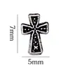 Corazón de Cuervo Retro Aleación Diamante Accesorios para Uñas Punk Estilo Oscuro Cruz Metal Accesorios Diamantes para Uñas Venta al por Mayor