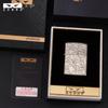 Zorro Z2-2005 Cobre Blanco Relieve Limitado Cáscara de Cobre Tangcao Encendedor a Queroseno a Prueba de Viento Elegante Regalo Dropshipping