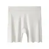 Pantalones de Seguridad Transpirables de Seda de Hielo Sin Marcas de Cintura Alta para Mujer, Control de Vientre, Anti-rozaduras, Talla Grande, Boxer de Seguridad