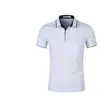 Camisa Polo de Hielo de Seda para Hombre Camiseta Transpirable de Manga Corta Ropa de Trabajo Camisa Publicitaria Estampado Bordado Cuello Ropa de Trabajo