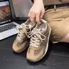 Otoño e Invierno 2026 Nuevo Estilo Fiesta Estudiantil Suela Gruesa Moda Casual Zapatos de Entrenamiento Alemanes Estilo Versátil Campus Tenis Retro