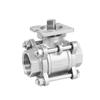 Válvula de bola eléctrica roscada de tres piezas alta temperatura y alta presión vapor a prueba de explosiones interruptor válvula reguladora Q911F-16P