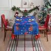 Nova Toalha de Mesa Americana Toalha de Mesa Tema de Natal Toalha de Mesa Árvore de Natal Toalha de Mesa Decoração de Feriado Fabricante de Toalhas de Mesa Atacado Transfronteiriço