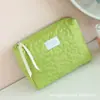 Bolsa de Cosméticos de Almacenamiento de Gran Capacidad, Conveniente y Portátil, para Niña de las Flores, Color Crema, Bolsa Linda para Artículos de Tocador de Viaje