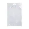 Bolsas CPP branco perolado em estoque para atacado, sacos auto-selantes para capas de celular, sacos de embalagem universais, sacos plásticos de selagem