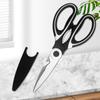 Tijeras de panda, tijeras de cocina multifuncionales, tijeras para cortar huesos de pollo, tijeras para carne de pato y lluvia, tijeras para barbacoa, tijeras Malatang, utensilios de cocina