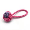 Pelota de Juguete para Perro, Pelota de Cuerda de Algodón Resistente a Mordidas, Suministros para Mascotas, Juguete para Perro, Resistente a Mordidas, Limpia-Dientes, Suministros para Cachorros
