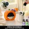 Lindo Recipiente de Aromaterapia de Piedra con Olor a Calabaza Decoración Multifuncional para Escritorio Difusor de Fragancia sin Llama Aroma de Nicho de Larga Duración