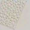 Adesivos 3D com Estampa de Margarida de Primavera para Proteção da Tela do Celular, Adesivos de Decoração de Flores para a Tela Traseira do Celular