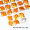 Taladro de uñas de luz mágica con forma de K9 de alta gama, accesorios de taladro para joyería de carcasa de teléfono móvil DIY, diamantes de imitación de vidrio puntiagudos, venta al por mayor