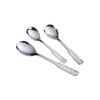Cuchara de Acero Inoxidable 304 Tenedor de Postre Espeso Cuchara Tenedor de Fruta Cuchara de Sopa para el Hogar Cuchara para Comer de Estudiante