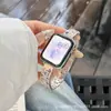 Nuevo de Fábrica Aplicable Apple applewatch9s10 Metal Lindo Lindo Perro Color Diamante Pulsera Correa Pulsera