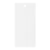 Tarjeta de Pantalla para Pasador de Pelo Blanco Leche de PVC, Tarjeta de Pantalla en Blanco para Pinza BB de Clip, Tarjeta para Broche, Se Puede Imprimir con Logo