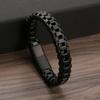 Pulseras Retro de Acero Inoxidable de Nuevo Estilo Europeo y Americano Transfronterizo Pulseras Hechas a Mano para Hombre Joyería Mujer Fabricante Mayorista de Yiwu