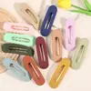 Presilha Grande de Bico de Pato Fosca em Cores Doces, Elegante e Simples, Versátil para Penteados na Nuca, Franja e Cabelo Solto
