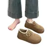 Zapatos Birkenstock de Plataforma con Suela Gruesa para Mujer, Cobertura Completa, Nuevo Estilo Primavera 2026, Mocasines sin Cordones, Zapatos Casuales Retro de Suela Suave