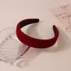 Set de Diademas Más Vendido Transfronterizo de Amazon, Diadema de Terciopelo Retro, Diadema para Mujer Estilo Francés, Accesorios para el Cabello