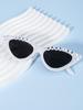 Gafas de Cumpleaños Ojo de Gato Gafas de Sol Transfronterizas para Fiesta de Novia Gafas de Sol Hechas a Mano de Alto Estilo para Mujer En stock Al por Mayor