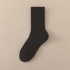 Calcetines de mujer para otoño e invierno, con forro polar, gruesos, cálidos, transpirables, con parte inferior de toalla, calcetines deportivos de algodón de tubo largo para mujer, venta al por mayor