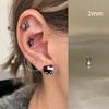 Halloween Edição Limitada Doce Série Cool Dark Agulha de Aço Titânio Unha para Osso da Orelha Halloween Unha para Orelha Piercing na Orelha Unha Coclear