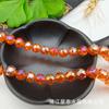 Xingtai Crystal Vidrio de Cristal Transfronterizo Cuentas Sueltas Color AB Pulsera Collar Pendientes Accesorios de Joyería Cuentas de Vidrio Cuentas de Bola de Flor